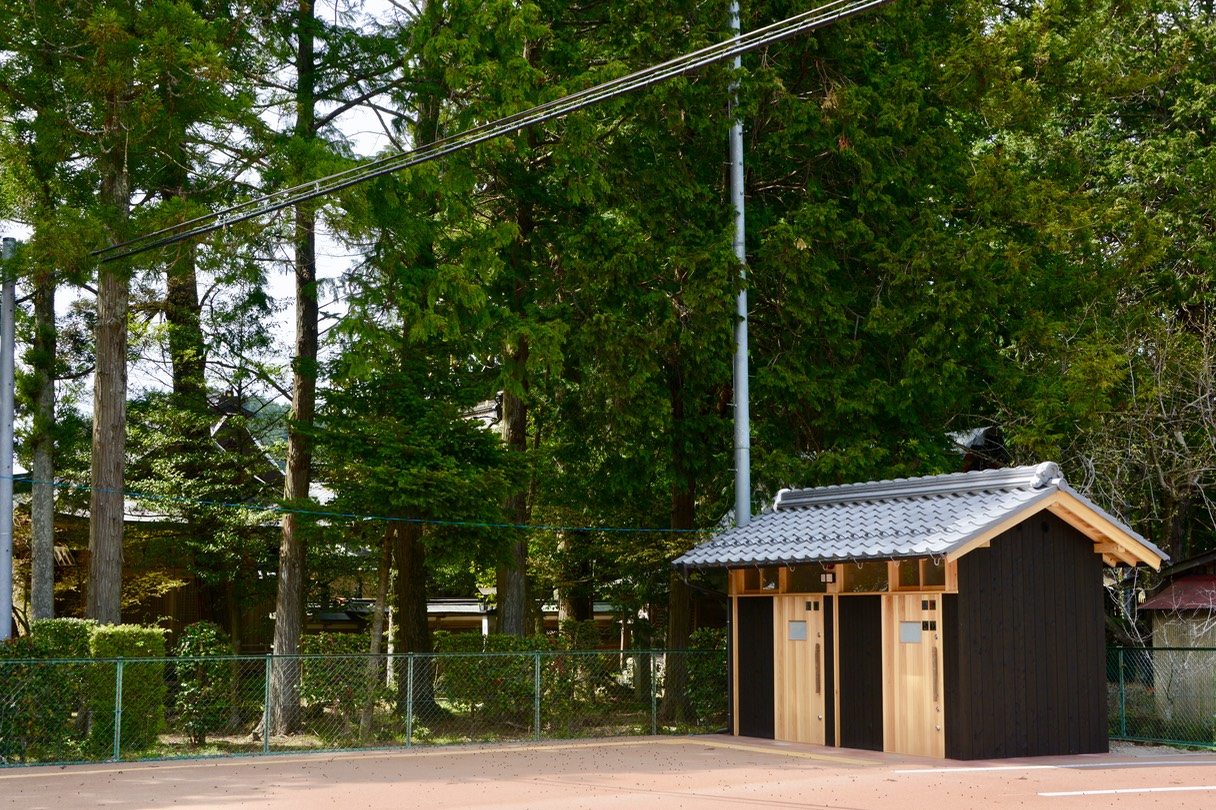 福住住吉神社駐車場・観光トイレ新設